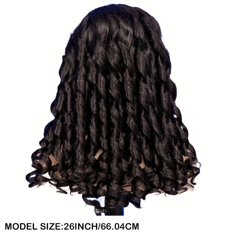 180% Density Bouncy Curly Human Hair Wigs 13x4 Lace Front Wigs Human Hair Natural Hairline Brazilian Virgin Spiral Curls wig Lace Frontal Human Hair Wigs For Black Women
