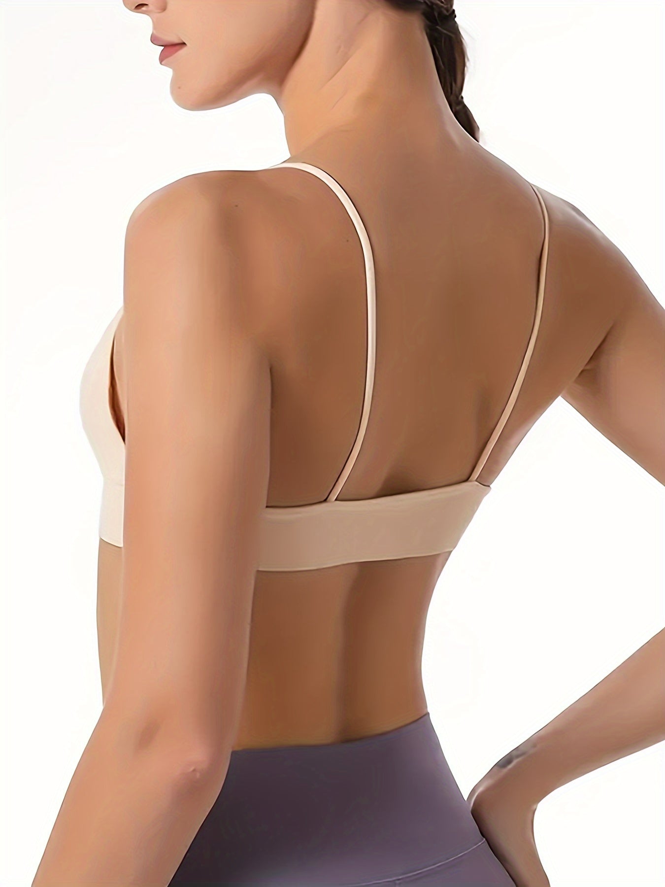 Wireless Triangle Cups Bra, Comfy & Soft Seamless Intimates Bra, Women's Lingerie & Underwear