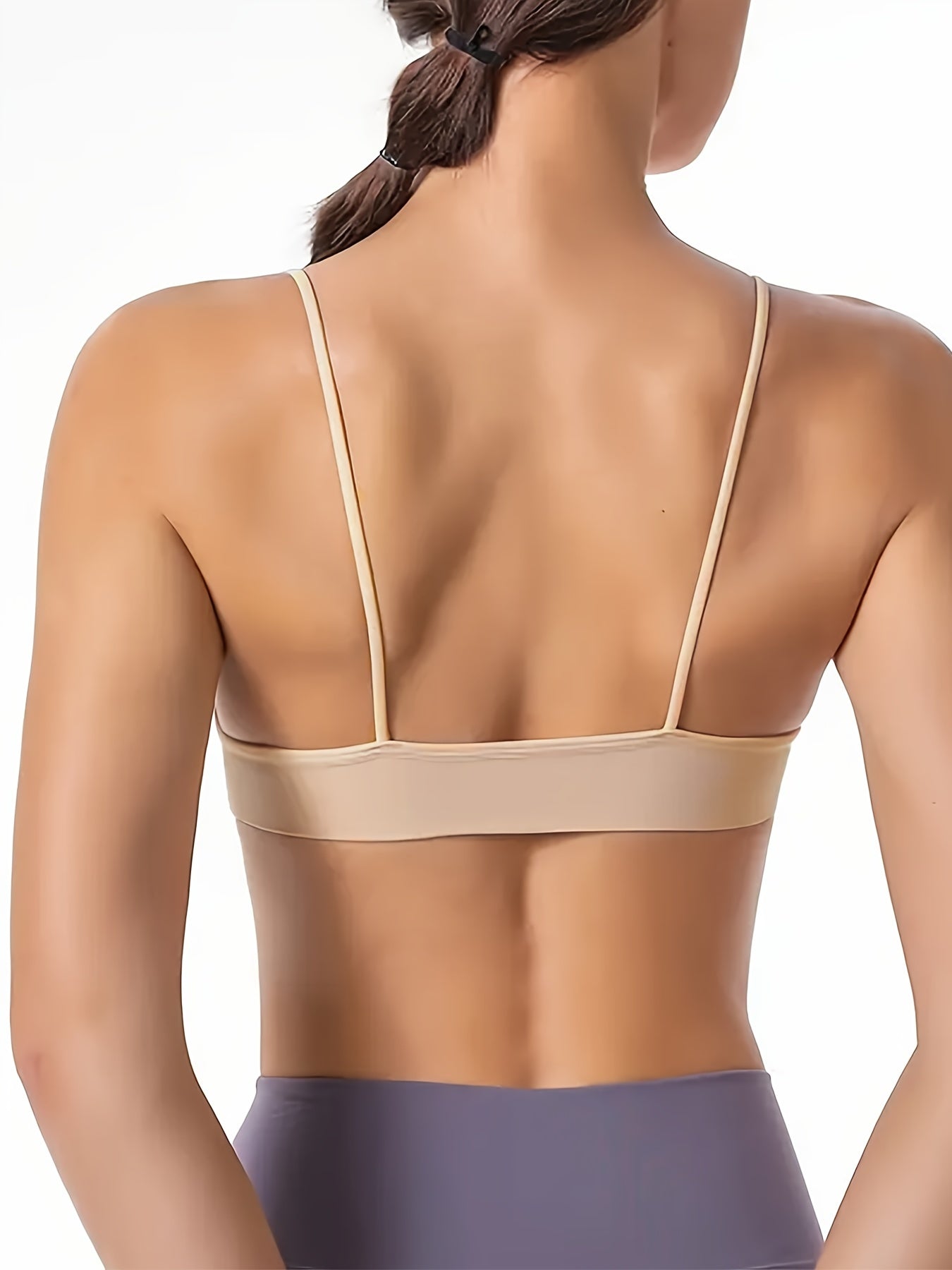 Wireless Triangle Cups Bra, Comfy & Soft Seamless Intimates Bra, Women's Lingerie & Underwear