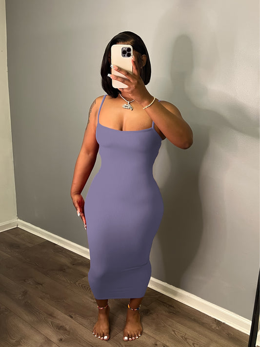 Women'S Casual Slip Dress Sleeveless Bodycon Dresses Ribbed Maxi Sundress Basic Party Club Dress