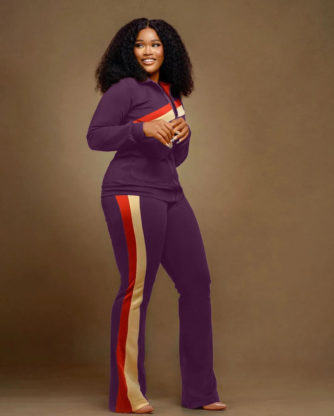 YQY77495 Best Selling Fall Tracksuits for Women Sports Pants and Sweater Two Piece Outfits for Women Jogger Set With Pockets