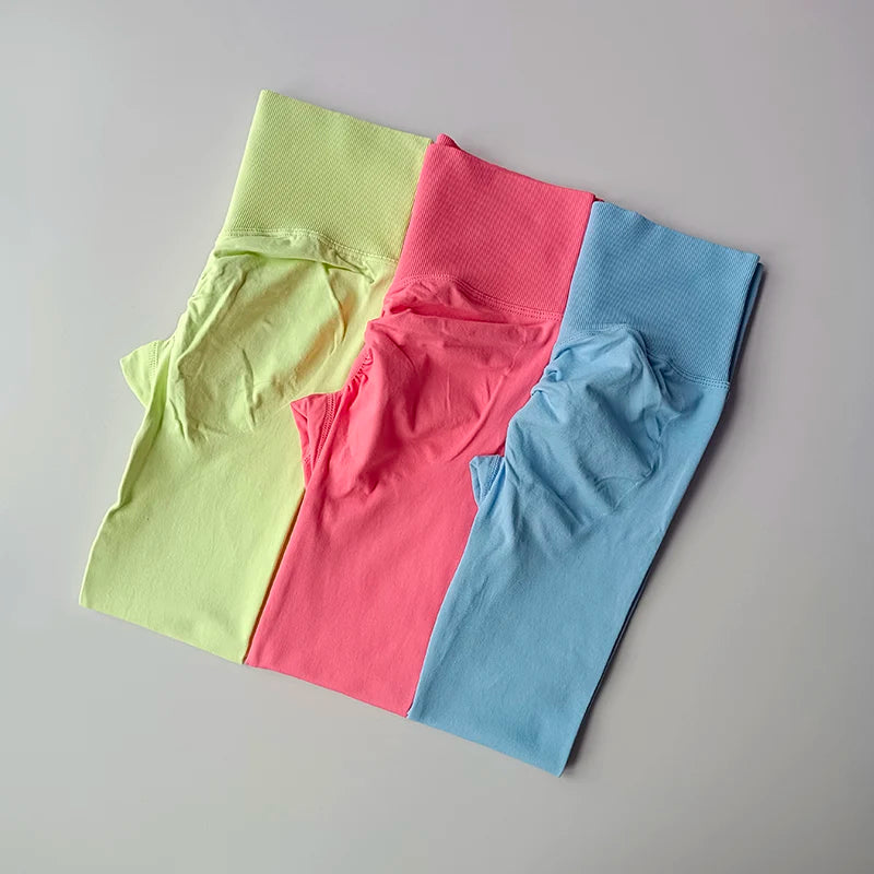 High Waist Naked Feeling Leggings Push Up Sport Women Fitness leggings