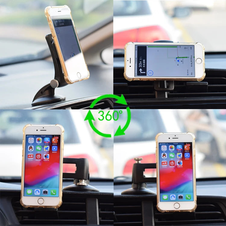 New Arrivals 360 Degree Rotation Long Arm Magnetic Car Dashboard Mobile Holder for Car Magnet Phone Holder Mount