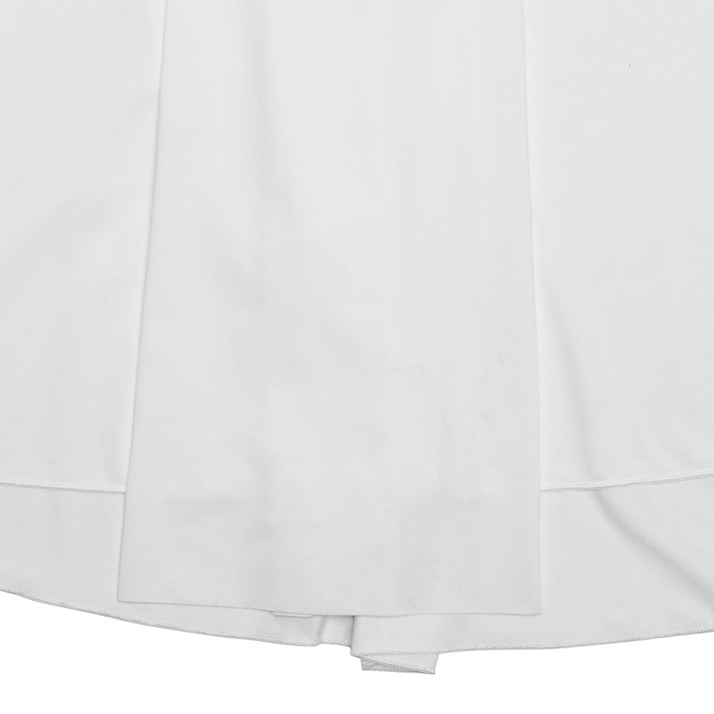 CM.YAYA Women Halter V-neck Stacked Backless Bodycon Midi Maxi Long Dress