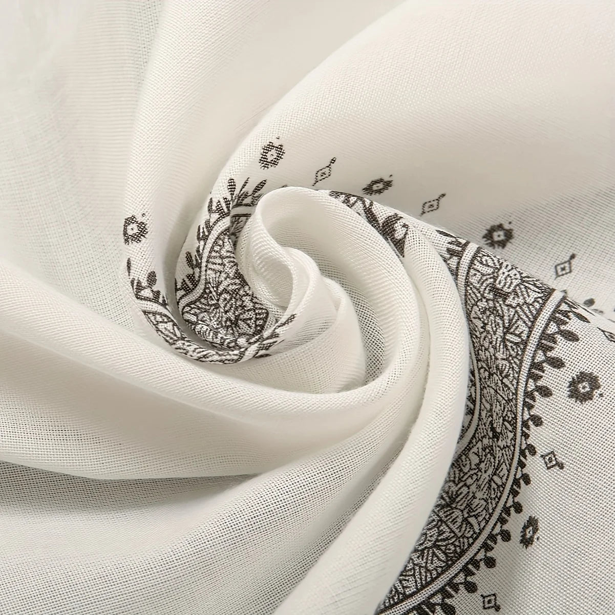 2025 Trendy Ethnic Prayer Scarf - Men's Fashion Polyester Stole for Ramadan and Religious Ceremonies - Lena & Miles Exquisite Boutique LLC.