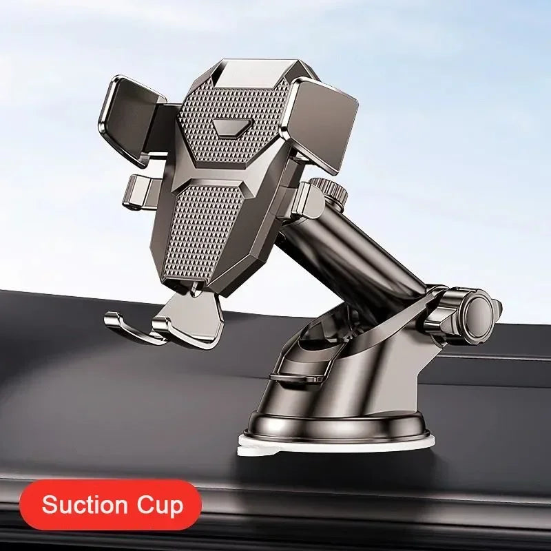 2025 NEW Universal Sucker Car Phone Holder 360° Windshield Car Dashboard Mobile Cell Support Bracket for 4.0-7 Inch Smartphones