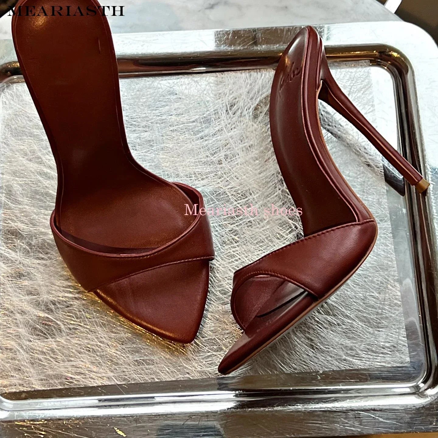 Stiletto Heel Slippers