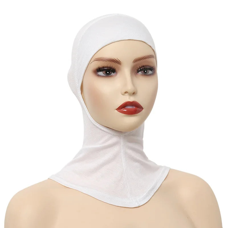 Turban Caps for Women Muslim Underscarf Modal Hijab Inner Caps Stretchy Full Cover Shawl Cap Full Neck Coverage - Lena & Miles Exquisite Boutique LLC.
