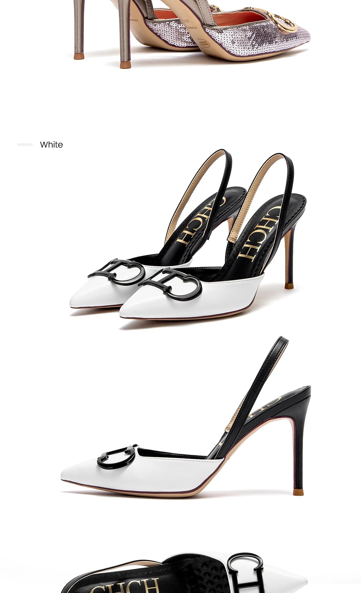 Women's High Heels Sharp tip Destiny Closed Toe