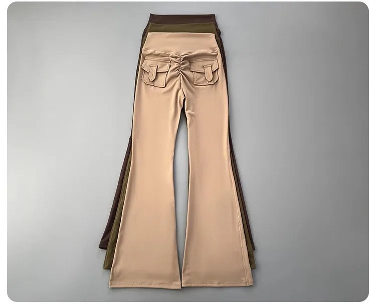 Micro horn yoga pants