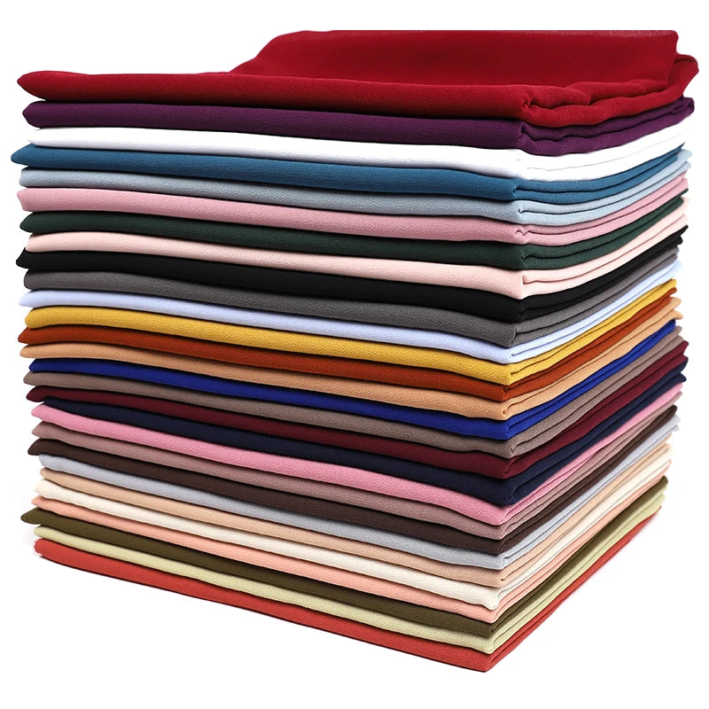 Women Muslim Chiffon Hijab Shawls Scarf - Lena & Miles Exquisite Boutique LLC.