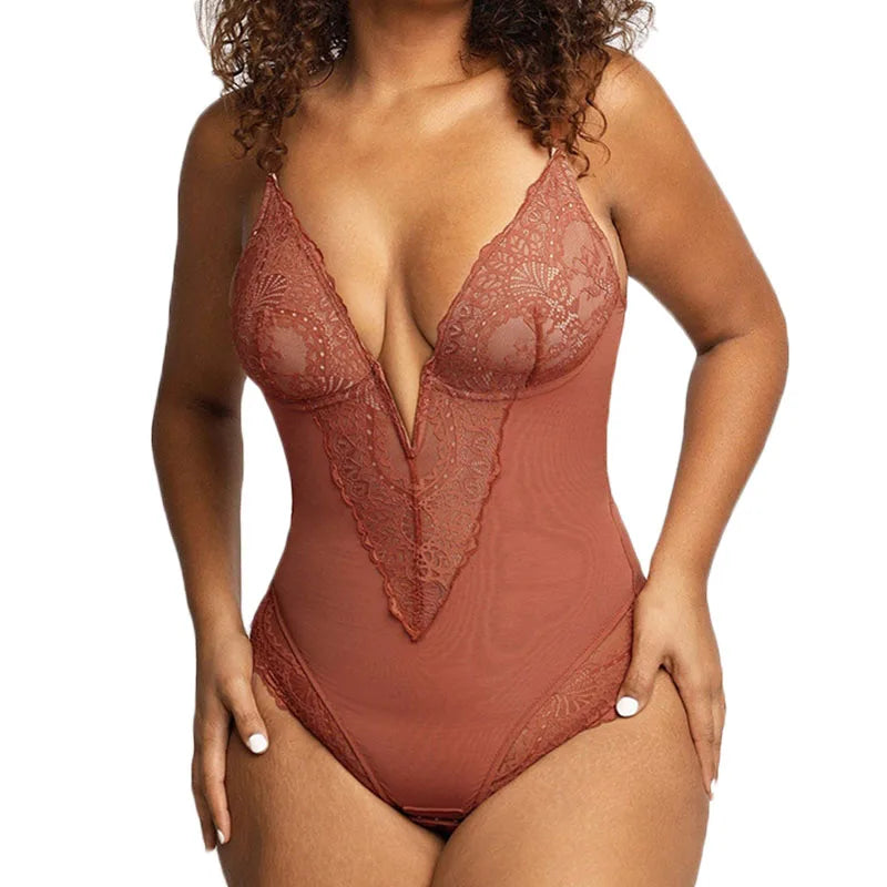 GUUDIA Soft Bodysuit Silky Touch Layer Bodysuits 2 Layers
