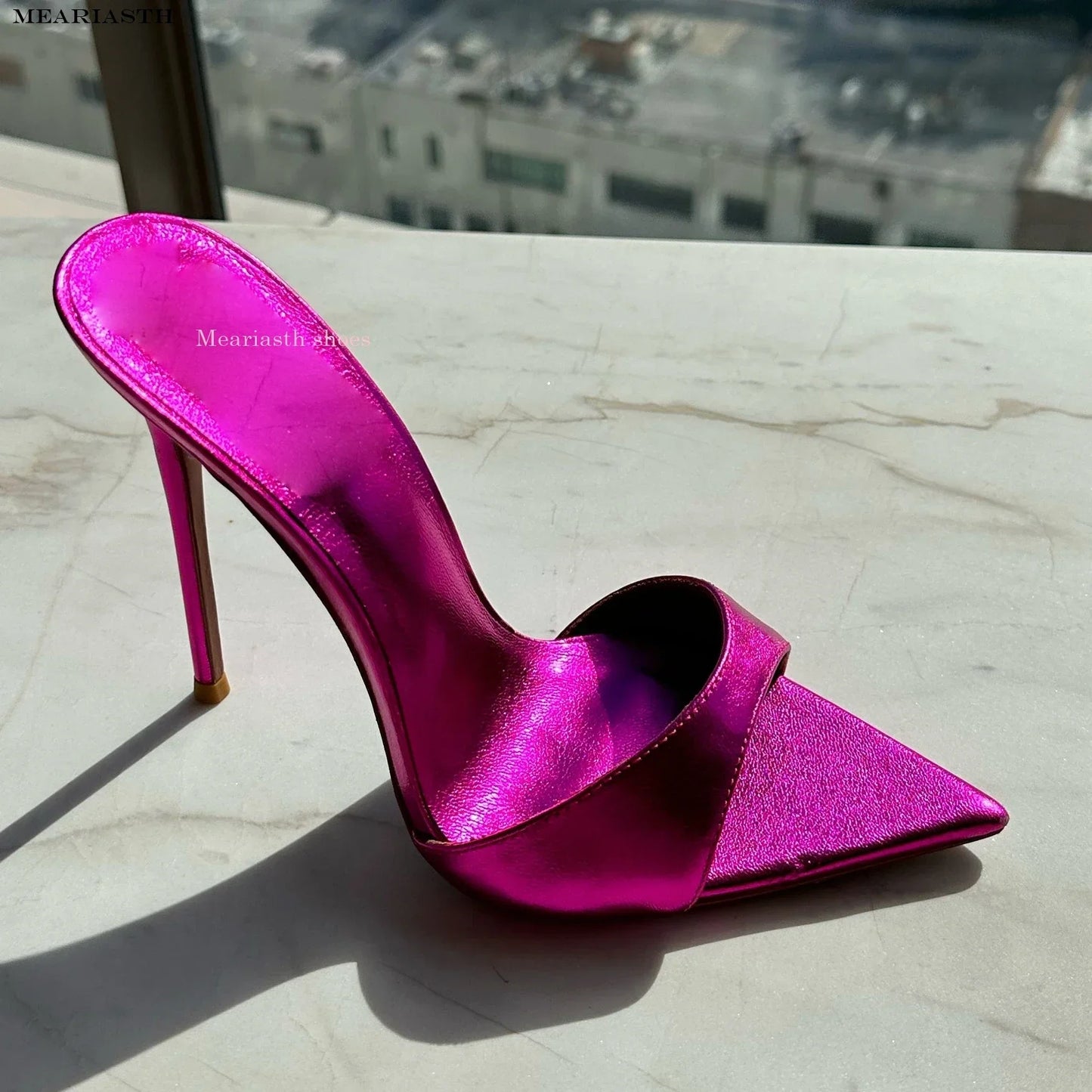 Stiletto Heel Slippers