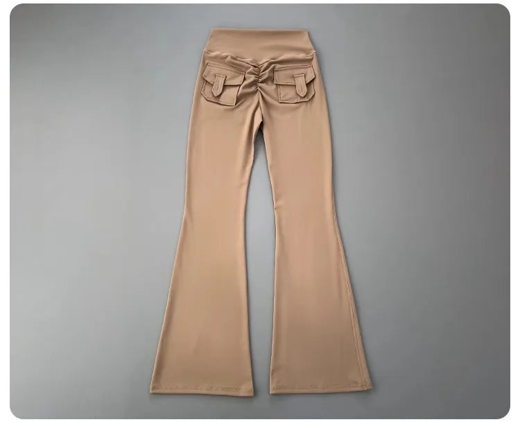 Micro horn yoga pants