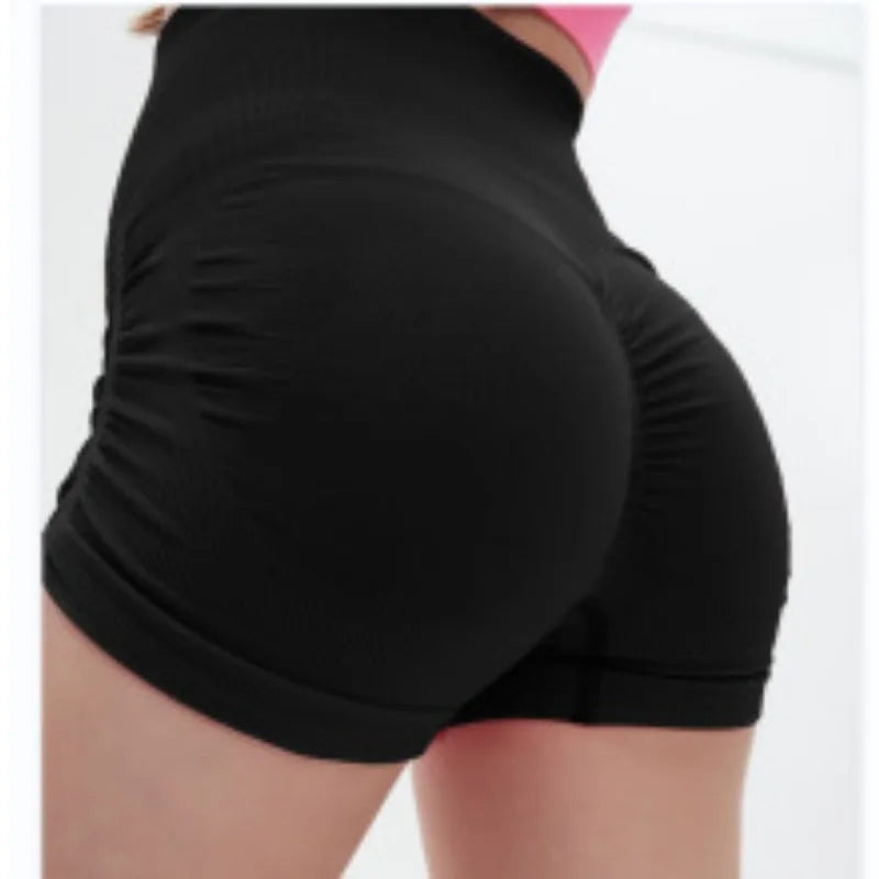 Women Shorts High Elastic Yoga Shorts High Waist Summer Gym Leggings