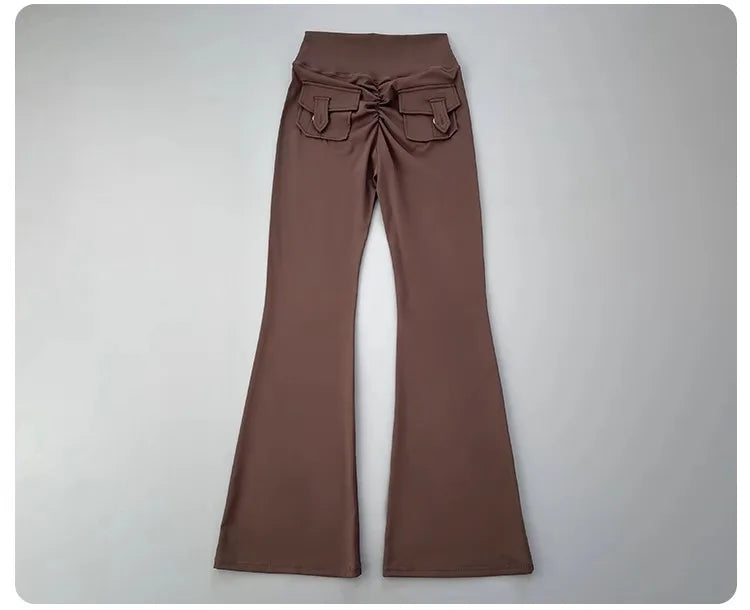 Micro horn yoga pants