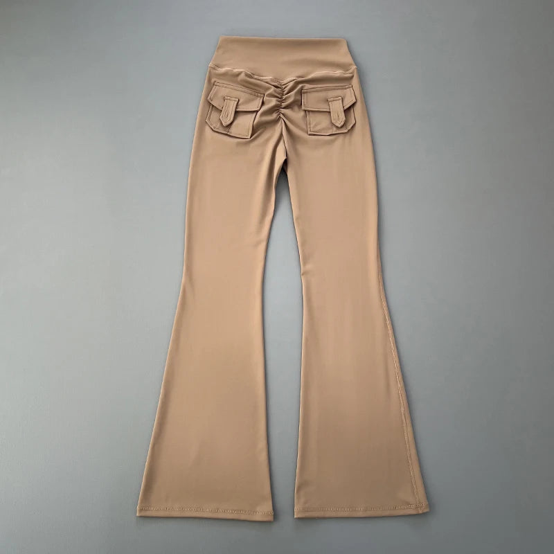 Micro horn yoga pants