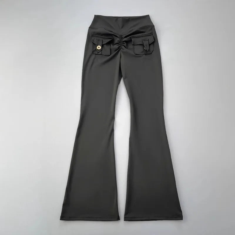 Micro horn yoga pants