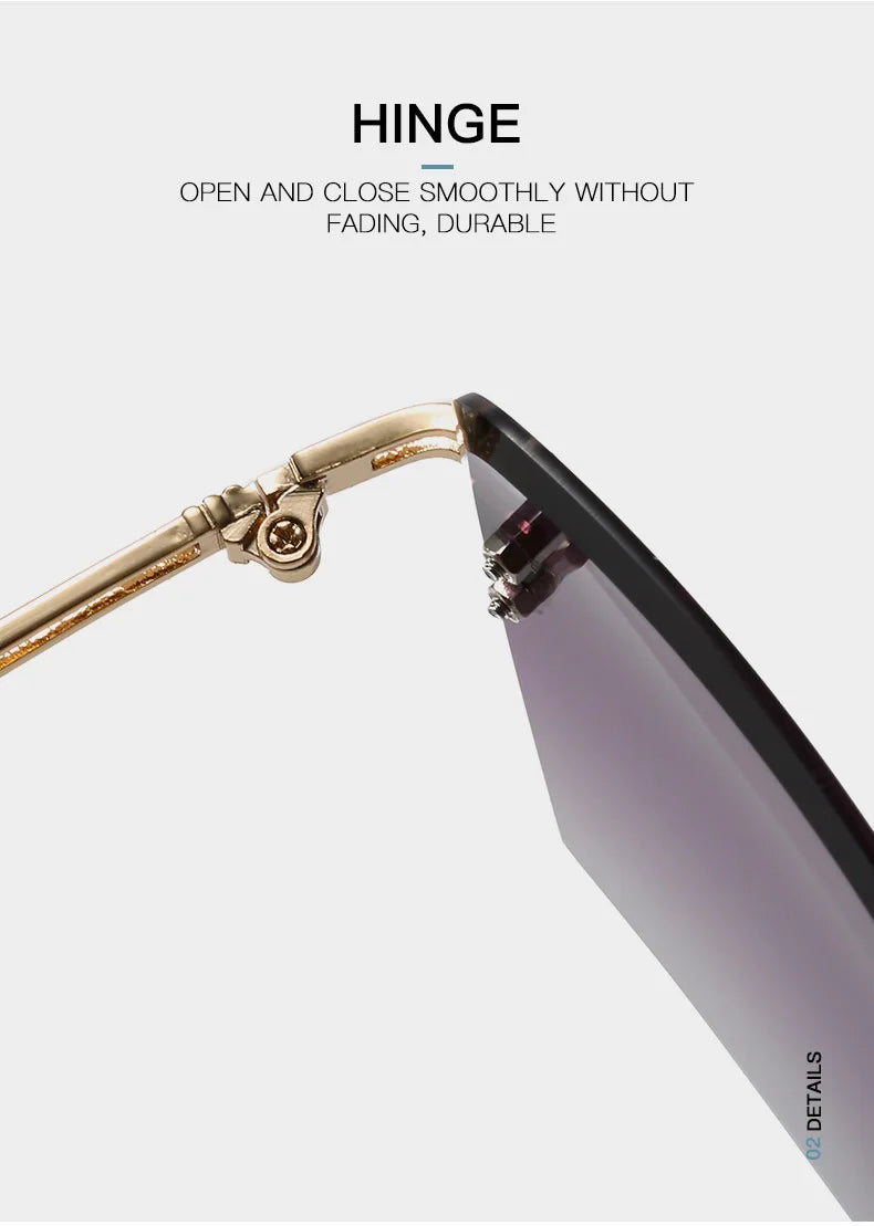 Vintage Square Sunglasses Women Brand Designer Fashion Sun - Lena & Miles Exquisite Boutique LLC.