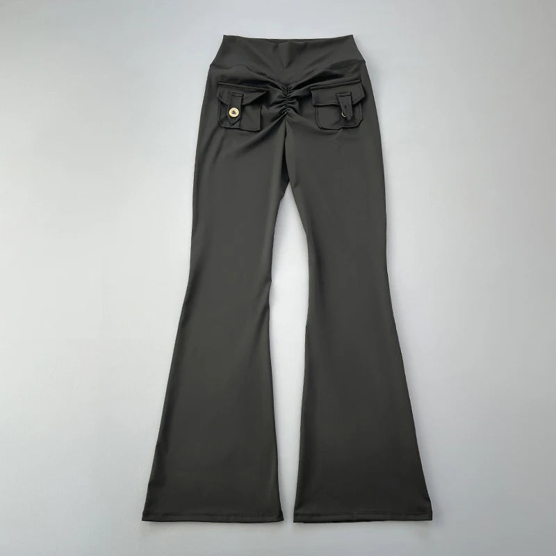 Micro horn yoga pants