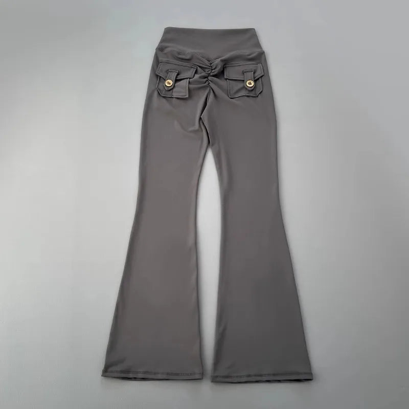 Micro horn yoga pants