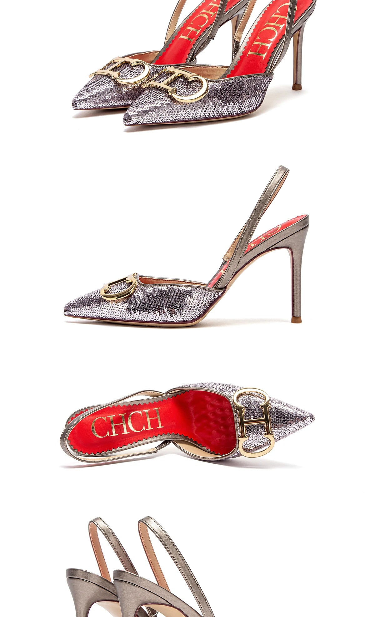 Women's High Heels Sharp tip Destiny Closed Toe