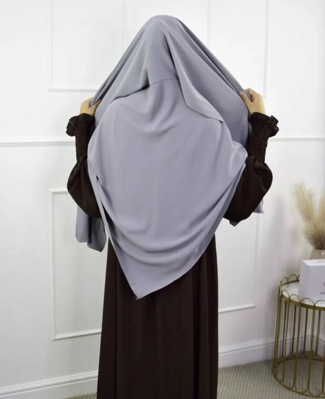 Anti Slip Muslim Hijab Set Jersey Khimar Abaya - Lena & Miles Exquisite Boutique LLC.