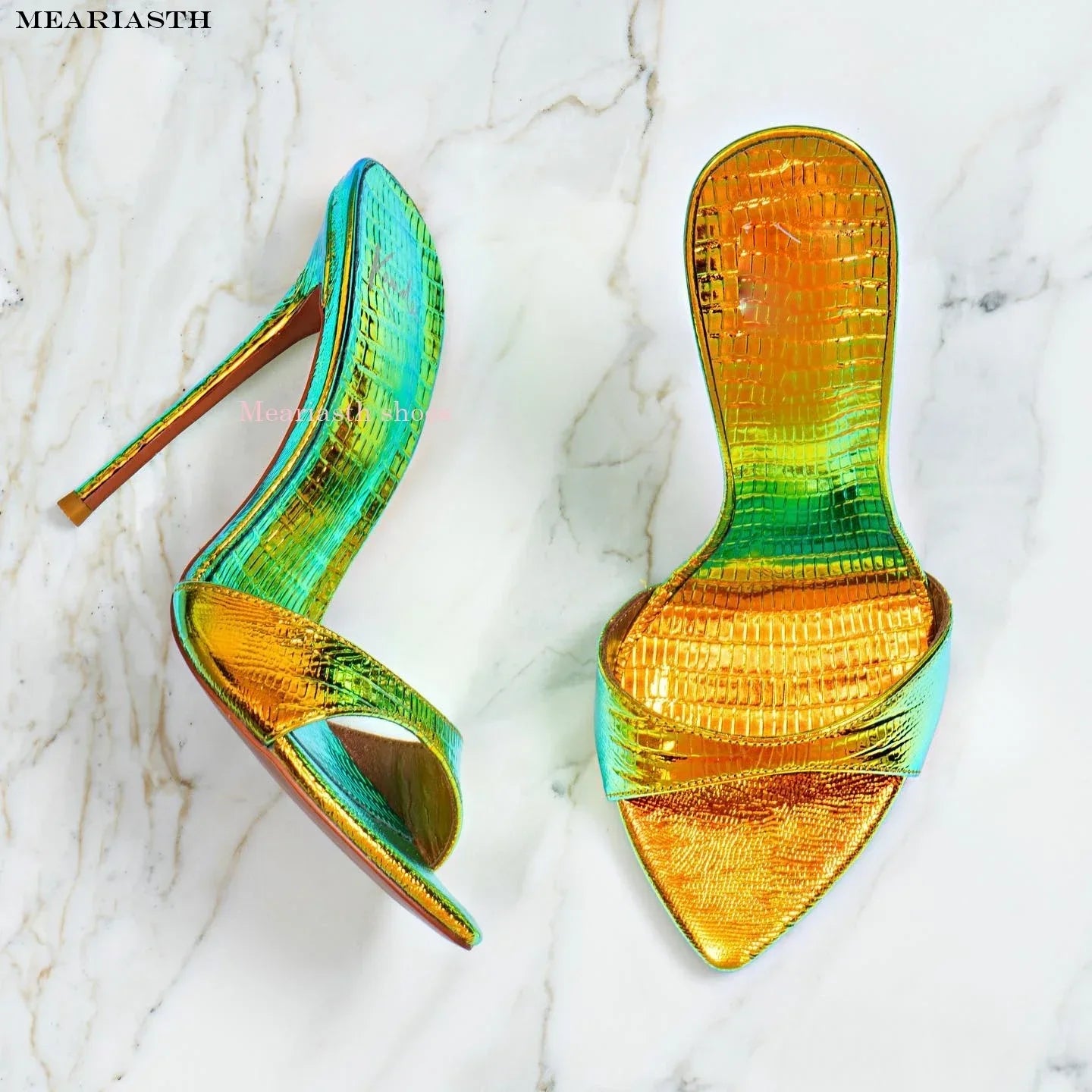 Stiletto Heel Slippers