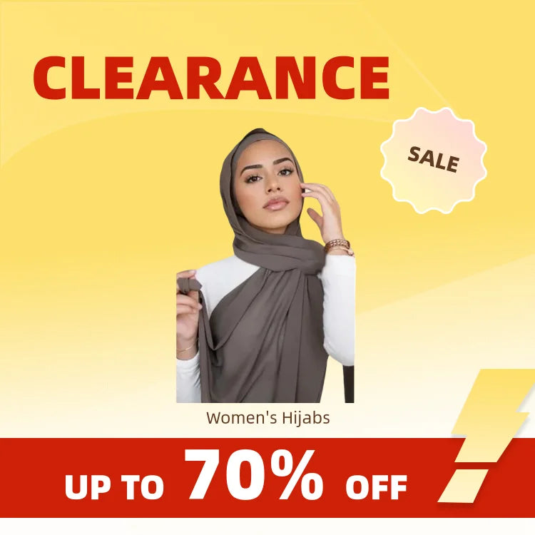 Clearance_Classic Muslim Girl Chiffon Hijab Scarf Women Long Head Wrap For Women Wedding Hijabs Scarves Veil 180*70cm Headscarf_