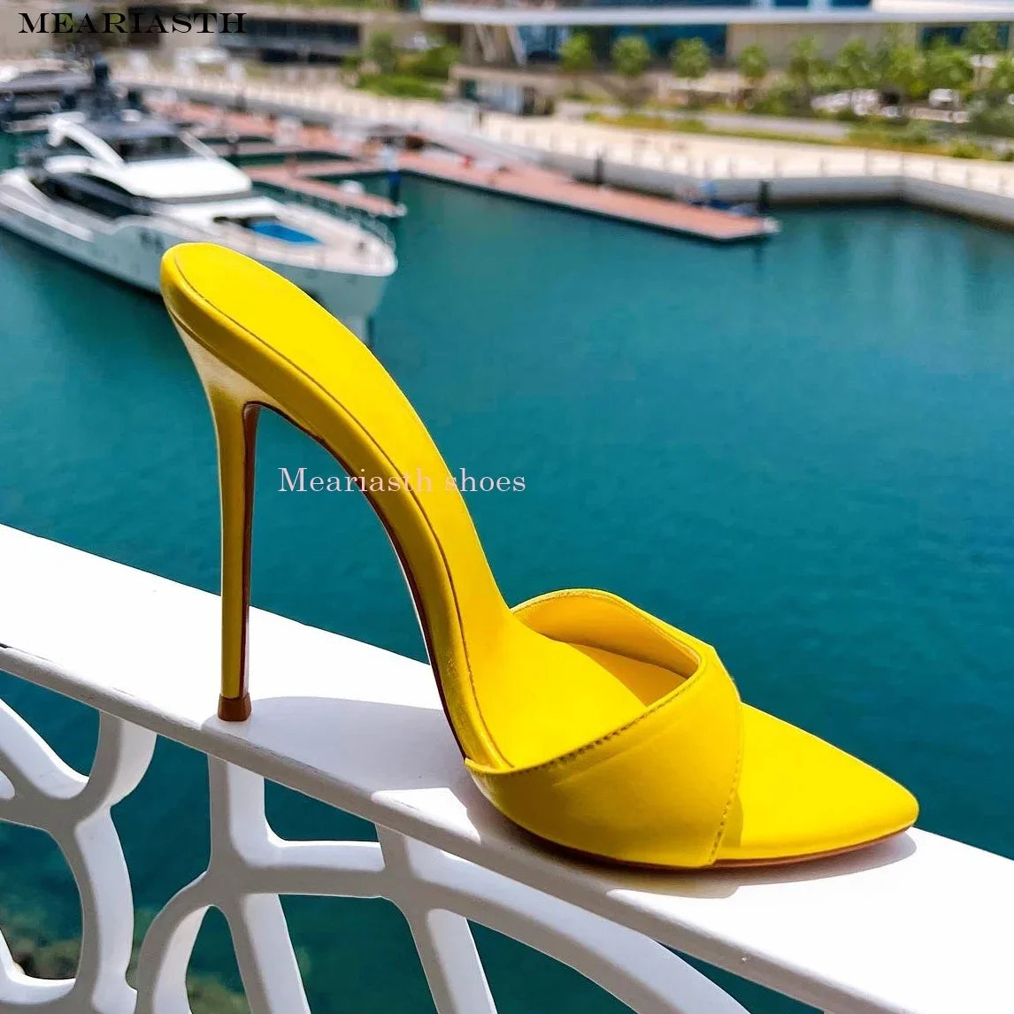 Stiletto Heel Slippers