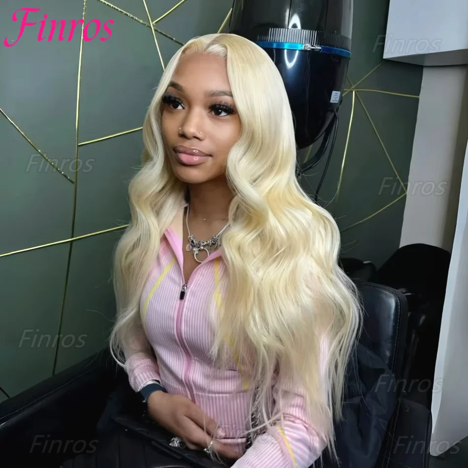 30 Inch Blonde Body Wave Lace Front Human Hair Wig 13x6 HD Lace Human Hair Wig 613 Pre Plucked 13x4 Lace Full Frontal Wigs 100%
