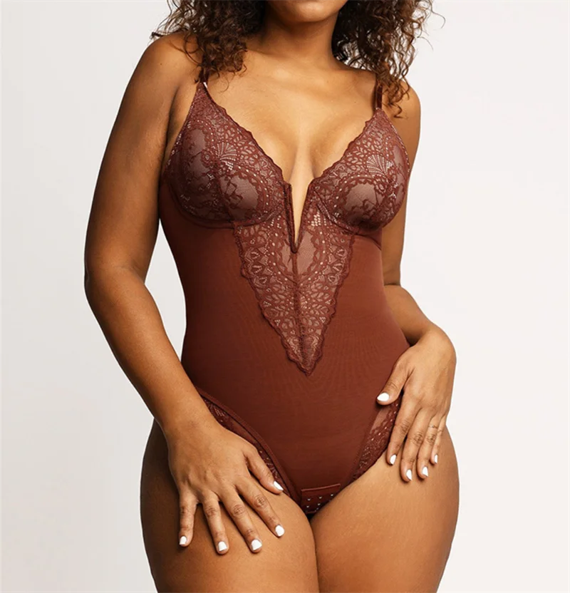 GUUDIA Soft Bodysuit Silky Touch Layer Bodysuits 2 Layers