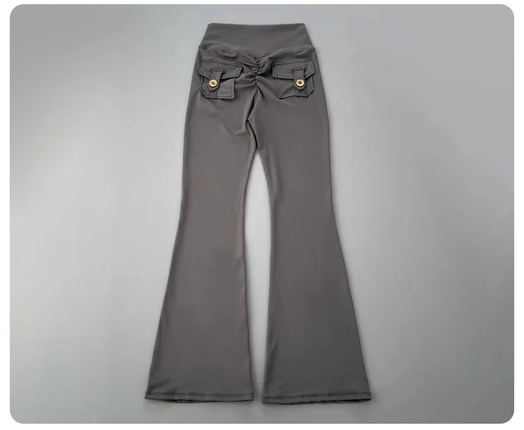 Micro horn yoga pants