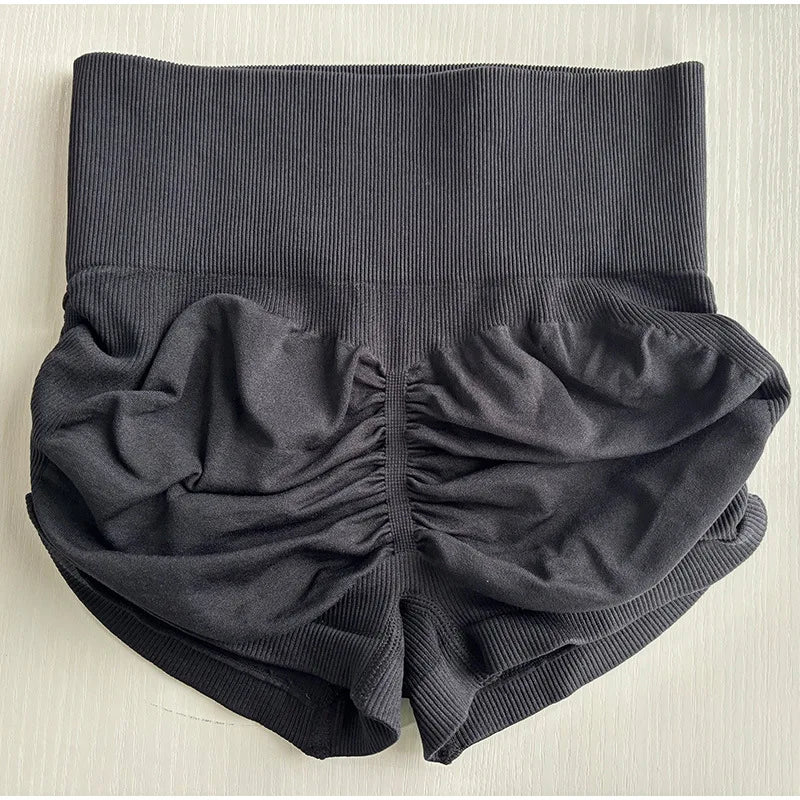 Women Shorts High Elastic Yoga Shorts High Waist Summer Gym Leggings