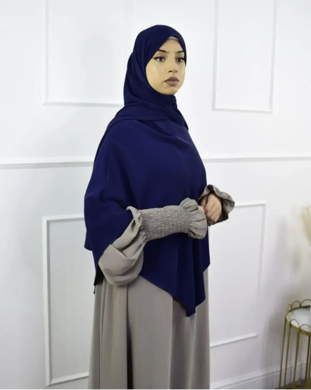 Anti Slip Muslim Hijab Set Jersey Khimar Abaya - Lena & Miles Exquisite Boutique LLC.