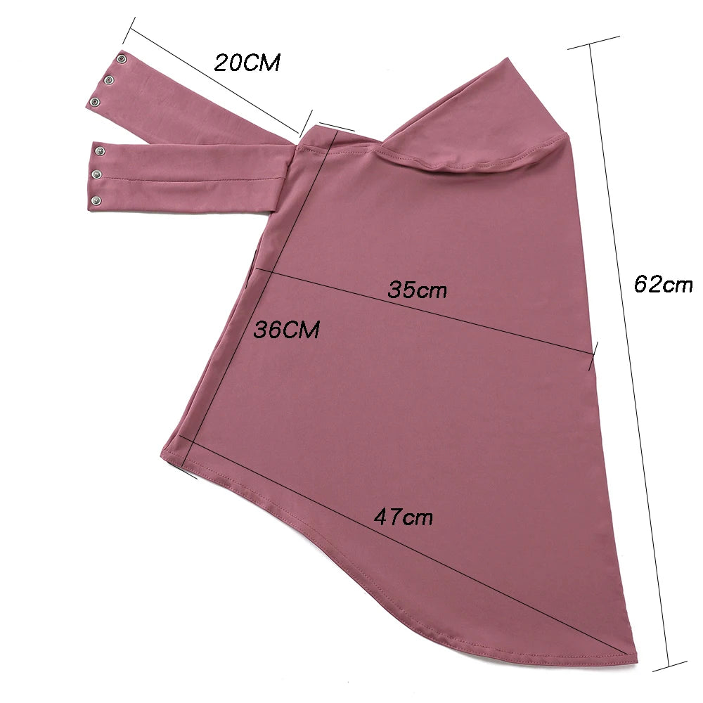 Ready To Wear Full Cover Inner Instant Hijab - Lena & Miles Exquisite Boutique LLC.