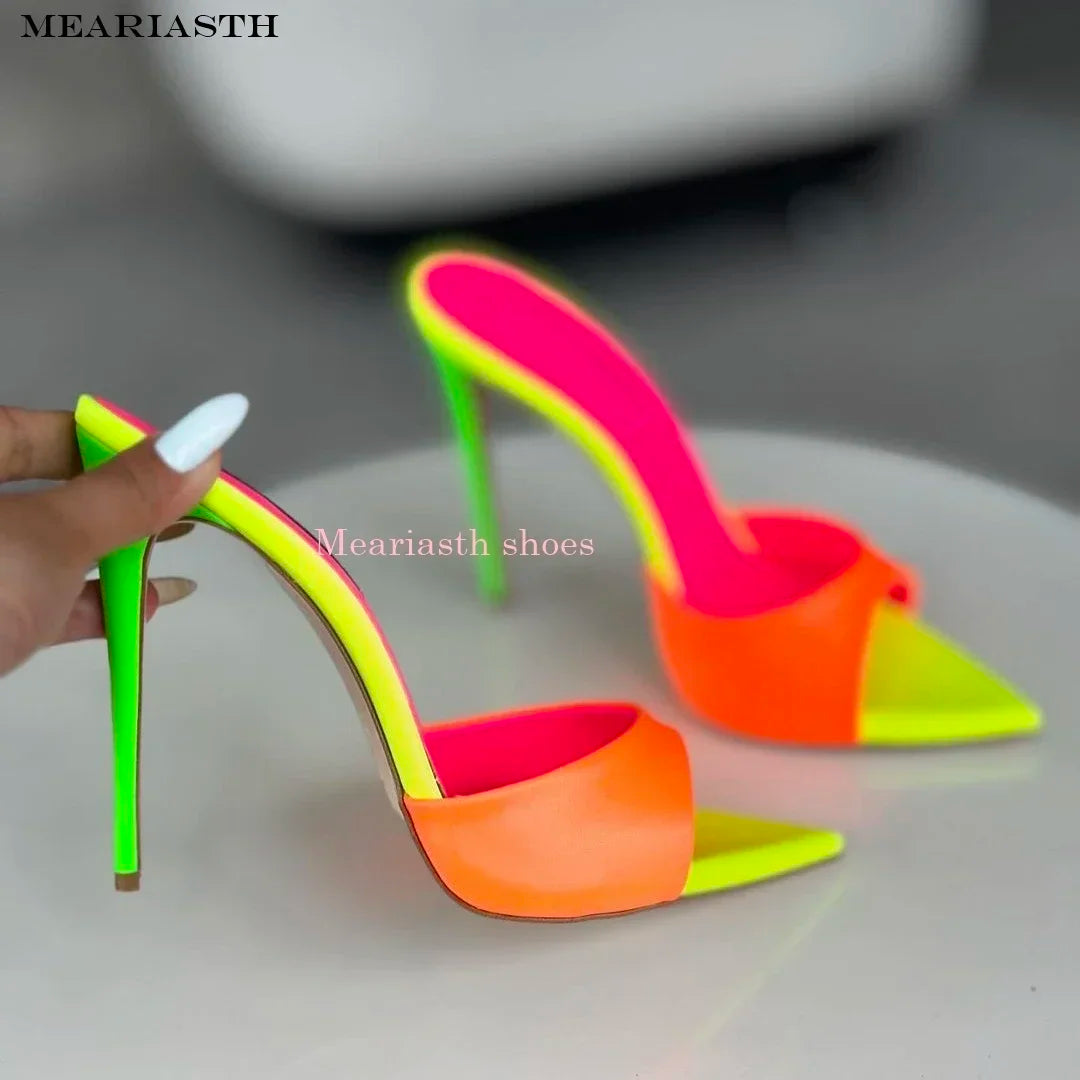 Stiletto Heel Slippers