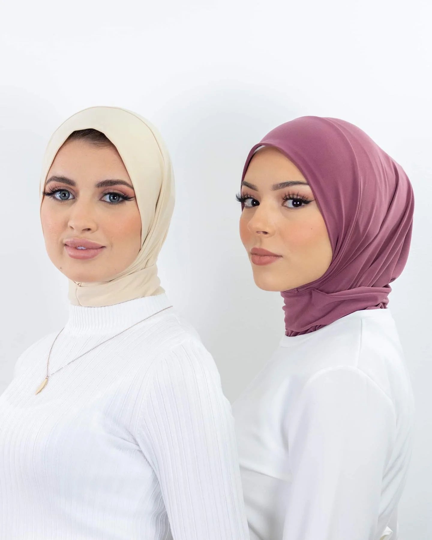 Ready To Wear Full Cover Inner Instant Hijab - Lena & Miles Exquisite Boutique LLC.