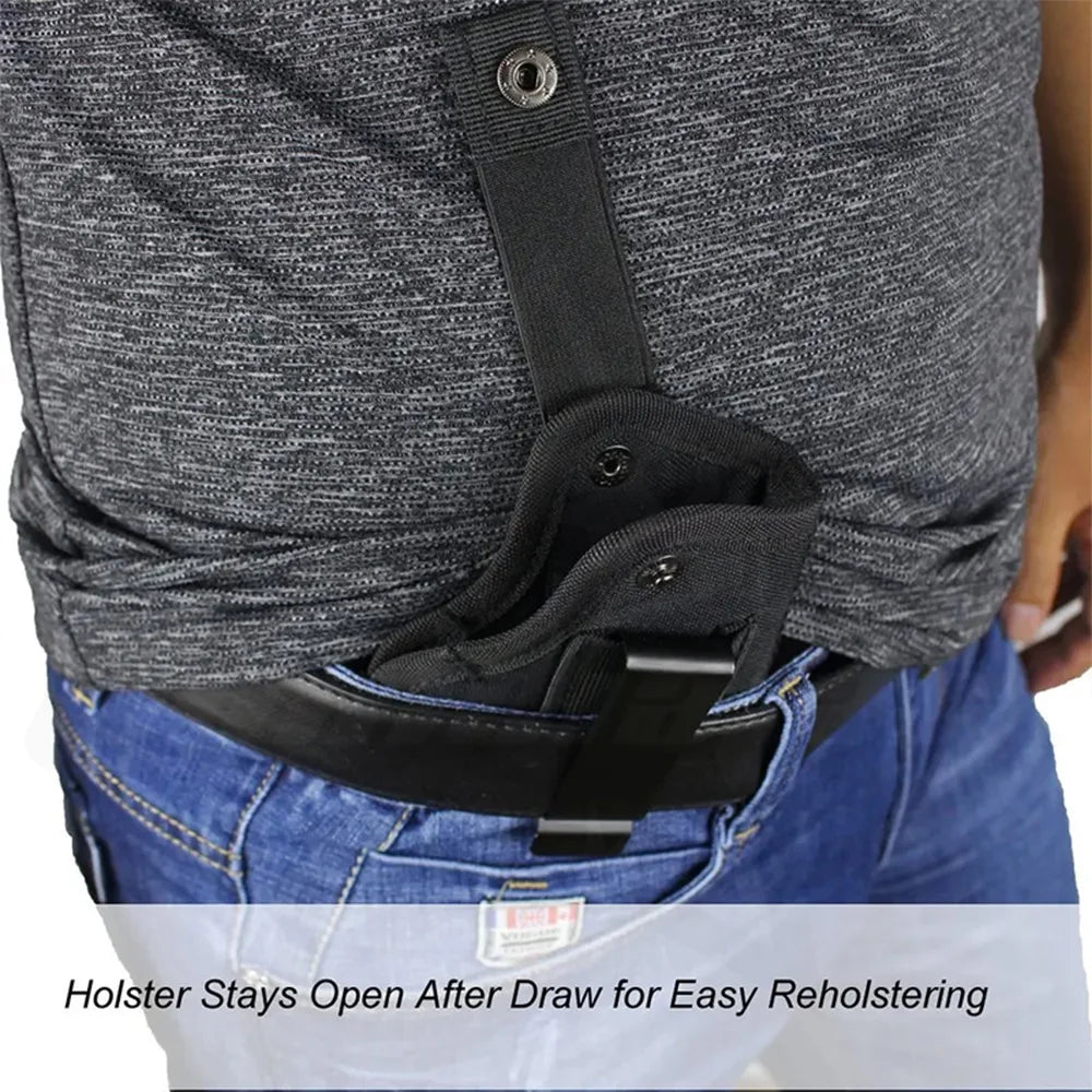 Gun Holster Concealed Carry Holsters Belt Metal Clip IWB OWB Holster Airsoft Gun Bag for All Size Handguns