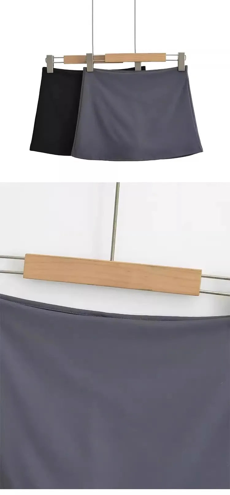 Women Fake Two-Piece Short Skirt Sexy Hip Lifting Yoga Short Skirt High