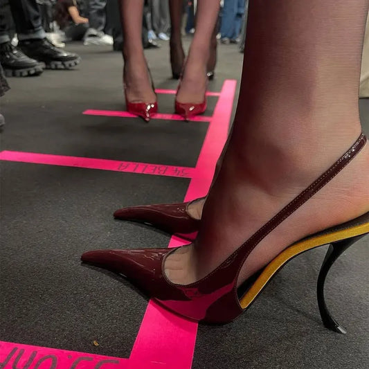 Summer Sandals Ladies Shallow Wedding Dance Pumps