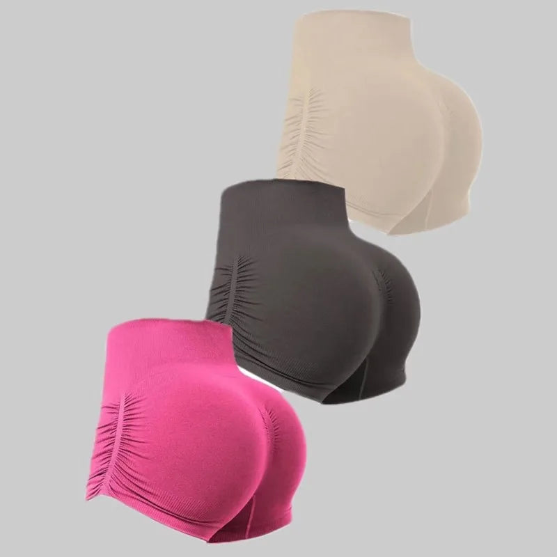 Women Shorts High Elastic Yoga Shorts High Waist Summer Gym Leggings