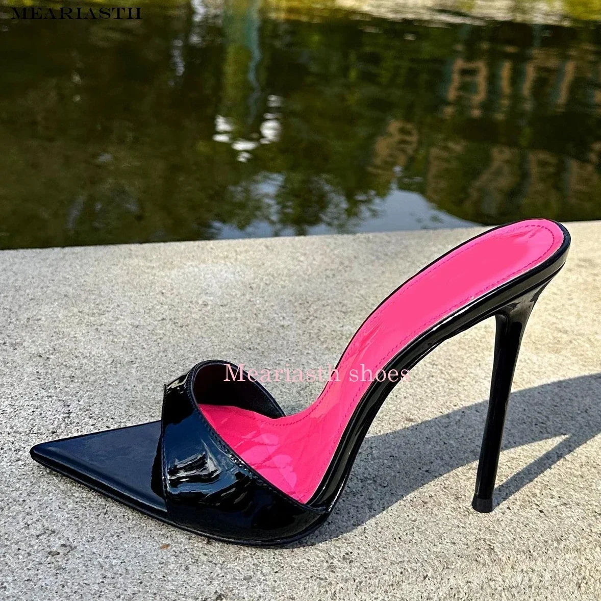 Stiletto Heel Slippers