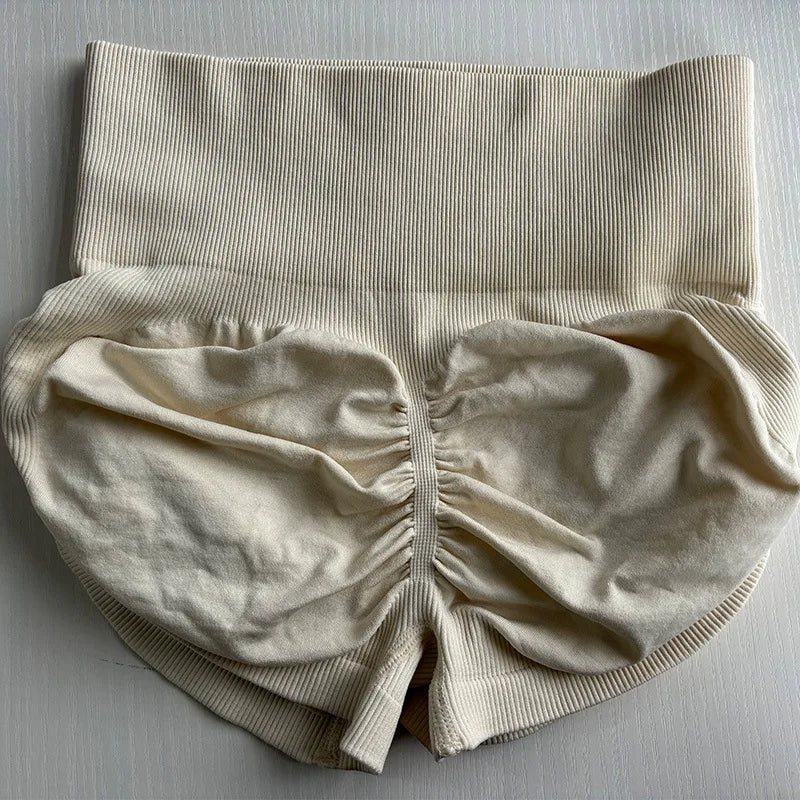 Women Shorts High Elastic Yoga Shorts High Waist Summer Gym Leggings