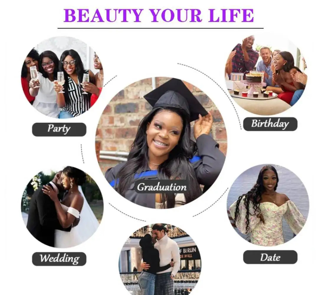 13x6 Straight Lace Front Wig 360 Lace Frontal Wig HD Transparent Lace Wigs For Women Human Hair 5x5 Closure Wig Brazilian 36Inch