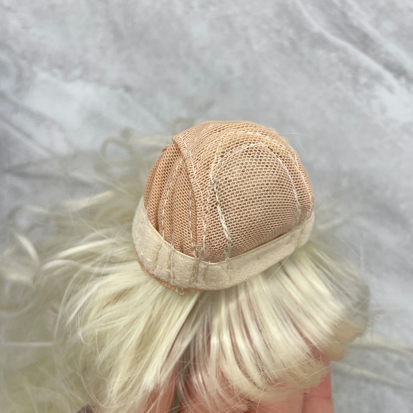 1/6 BJD Doll Wig Long Water Wave Long Curly Synthetic Wig For Girls DIY Makeup Accessories BJD Doll Hair Bundle Elegant Fashion