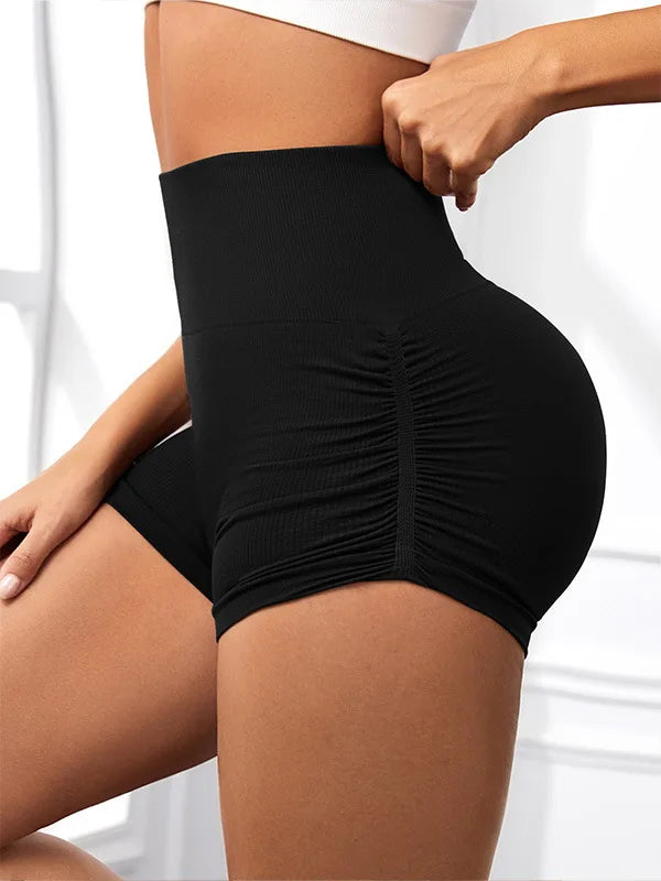 Women Shorts High Elastic Yoga Shorts High Waist Summer Gym Leggings