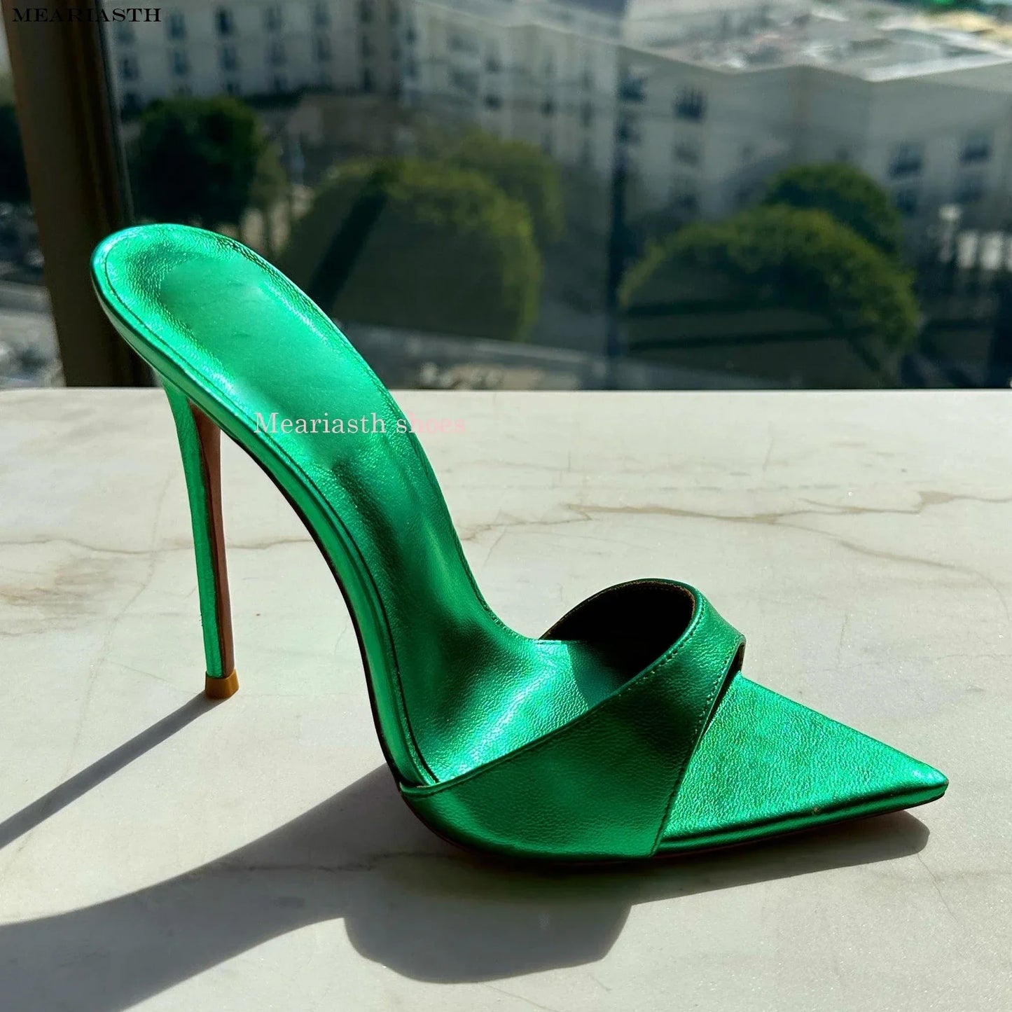 Stiletto Heel Slippers