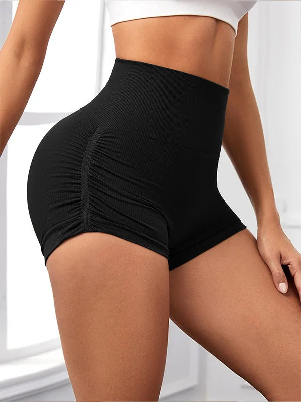 Women Shorts High Elastic Yoga Shorts High Waist Summer Gym Leggings