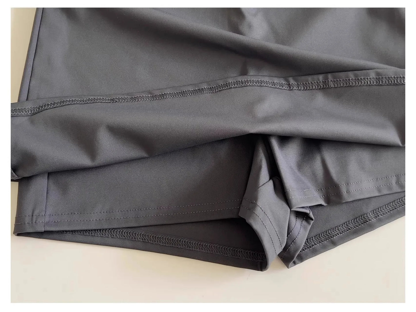 Women Fake Two-Piece Short Skirt Sexy Hip Lifting Yoga Short Skirt High